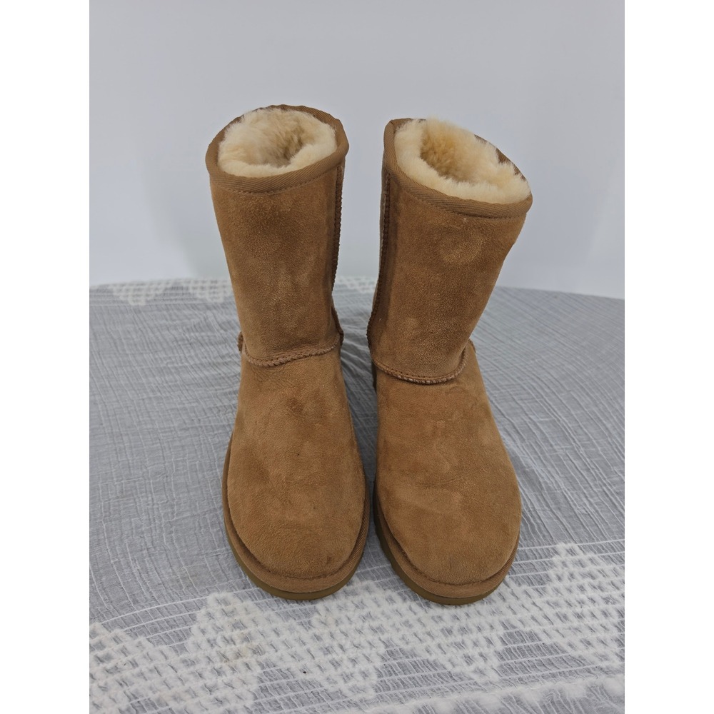 UGG Classic Short II Boots Chestnut Suede Sheepskin 1016223 Womens 5